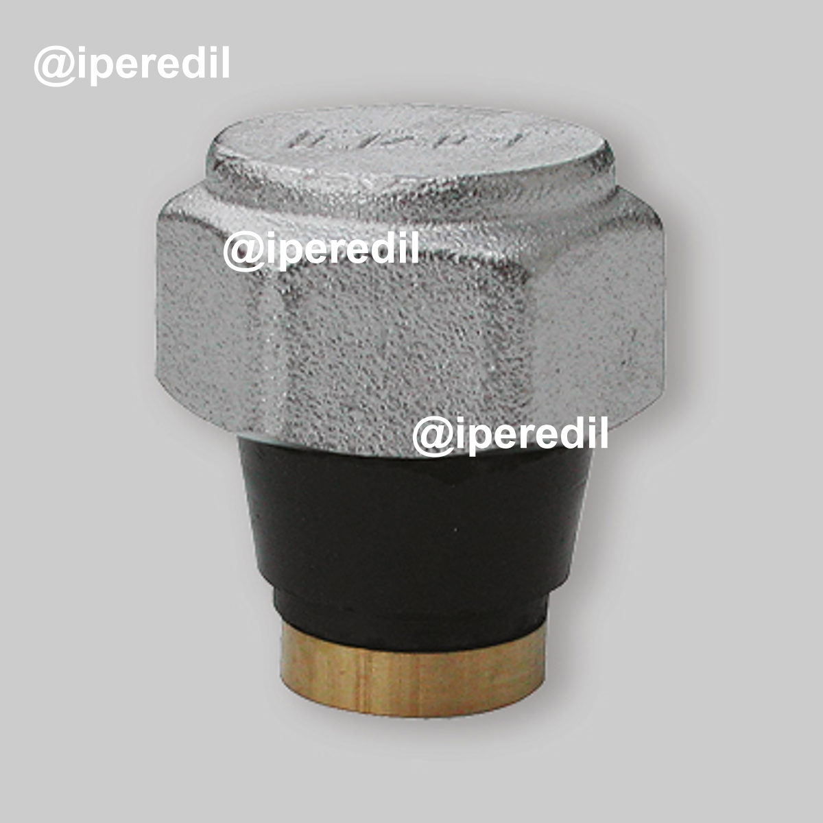 KIT COMPLETO PER CHIUSURA DERIVAZIONI COLLETTORI FAR Cromato - 24x19