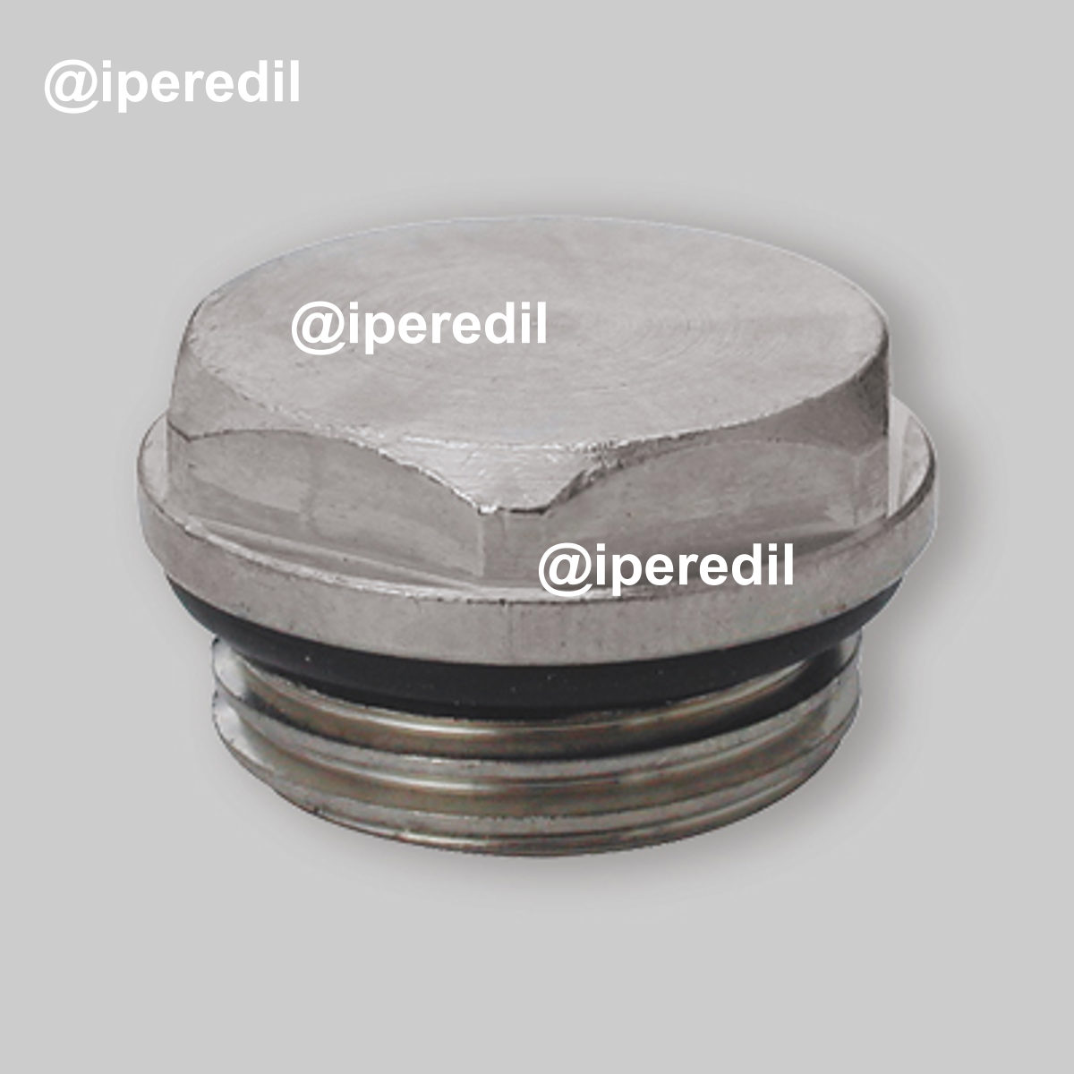 TAPPO MASCHIO PER CHIUSURA DERIVAZIONI COLLETTORI FAR 1/2" Cromato