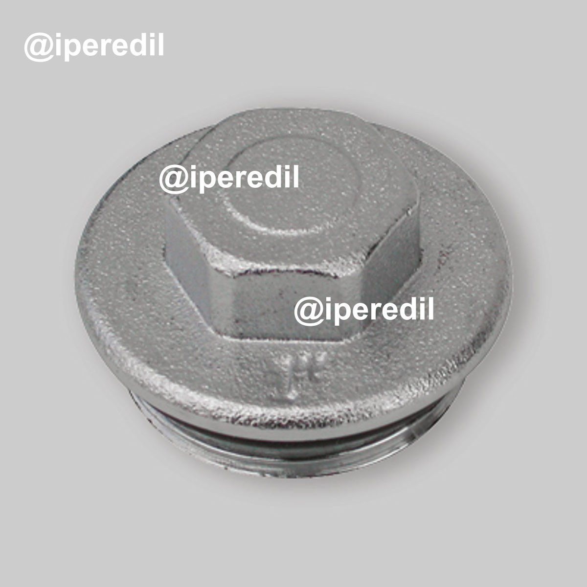 TAPPO TERMINALE CON TENUTA O-RING PER COLLETTORI FAR 3/4"