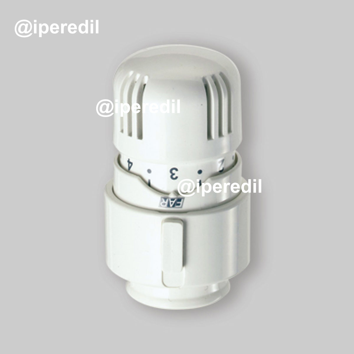 COMANDO TERMOSTATICO CON SENSORE LIQUIDO INCORPORATO FAR 7 - 28°C