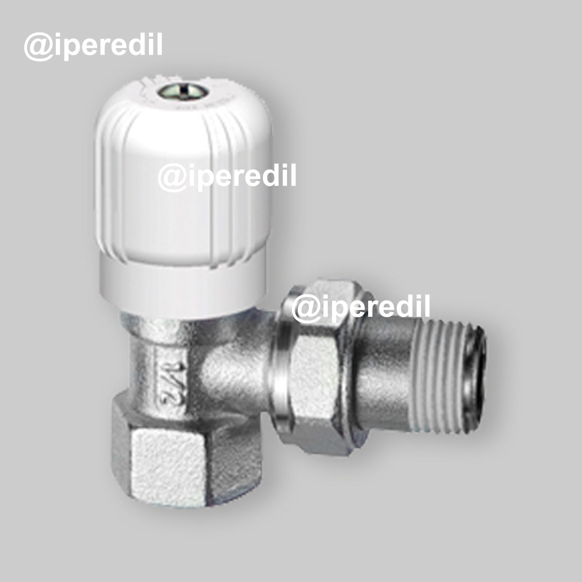 VALVOLA A SQUADRA ATTACCO PER TUBO FERRO FAR 3/8"