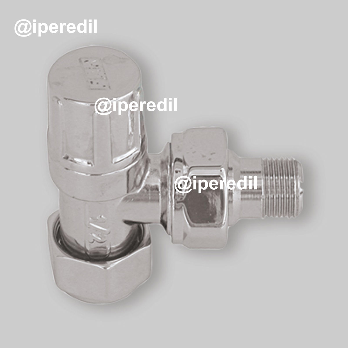 DETENTORE A SQUADRO CROMATO LADY FAR 3/8"