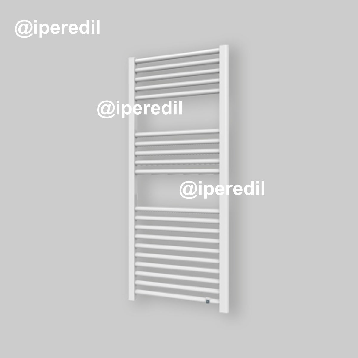 TERMOARREDO "BRYOS" BIANCO DIRITTO CARDINALE H.1186 x L.550 x I.500 mm
