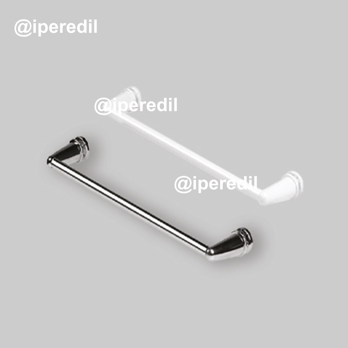 PORTASALVIETTE PER TERMOARREDO 40 cm - Cromo