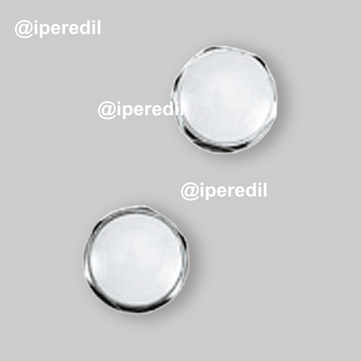 TAPPO CIECO IN OTTONE CROMATO E CAPPUCCIO BIANCO CON TENUTA O-RING 3/8"