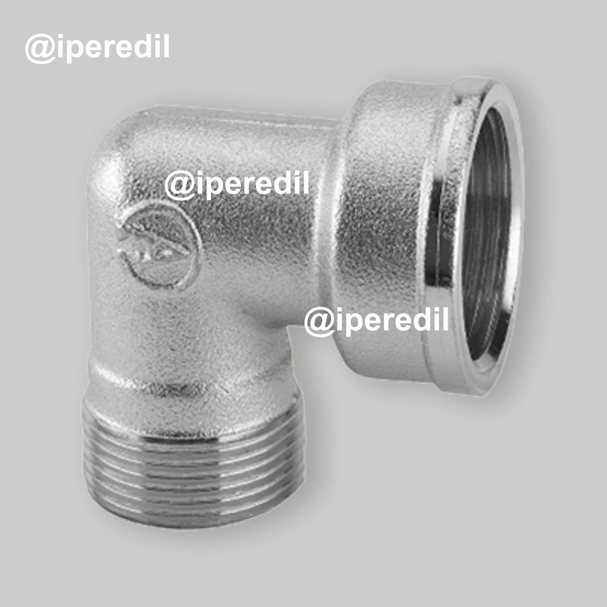 RACCORDO CURVO FEMMINA CROMATO ARTECLIMA 1/2"