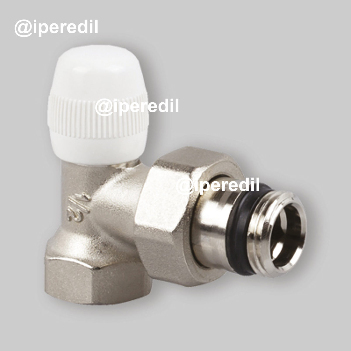 DETENTORE A SQUADRA ATTACCO PER TUBO FERRO "SERIE UNIVERSAL" 1/2" - 1/2"