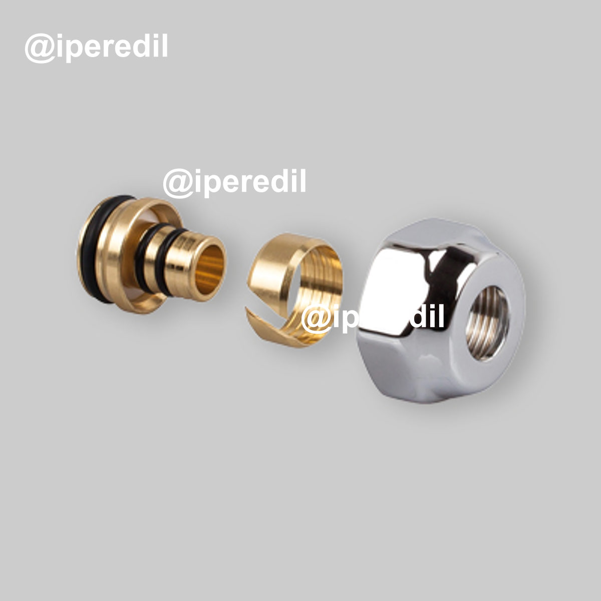 RACCORDO PER TUBO MULTISTRATO SERIE PLANET, OVUS E TONDERA Ø16/20 - 24x19 - 20793808