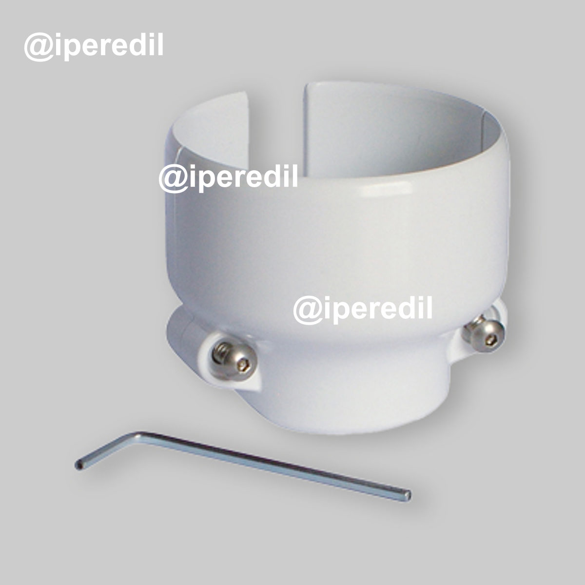 GUSCIO ANTIMANOMISSIONE PER TESTE TERMOSTATICHE ICMA Bianco