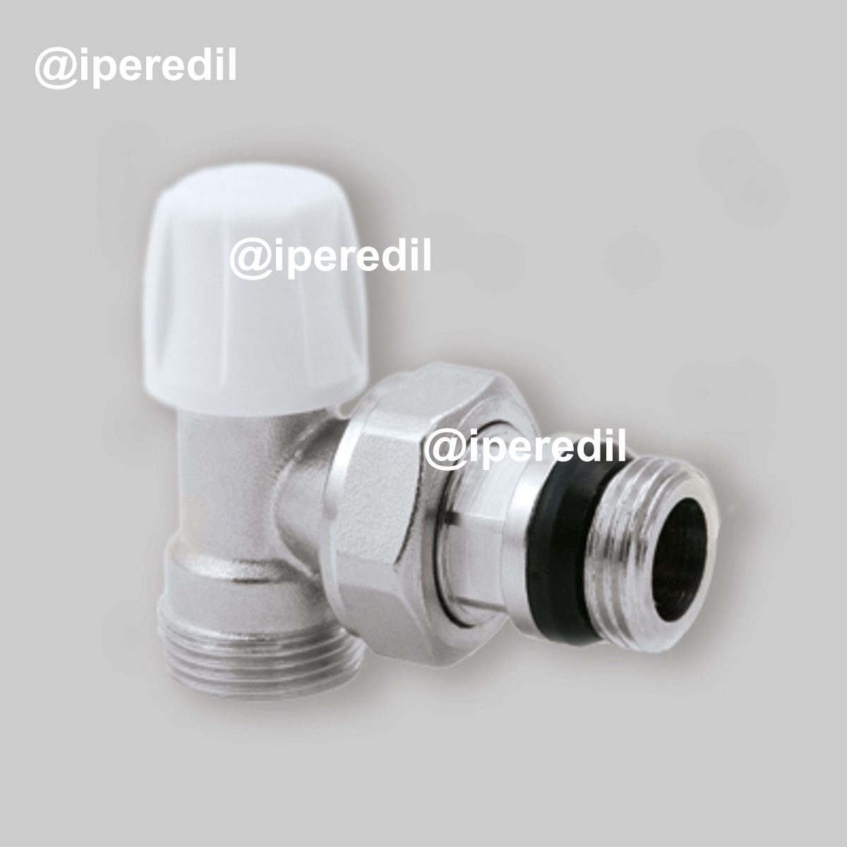 DETENTORE A SQUADRA ATTACCO PER TUBO RAME, MULTISTRATO E PE-X "DALIA" ICMA 3/8" x 1/2"