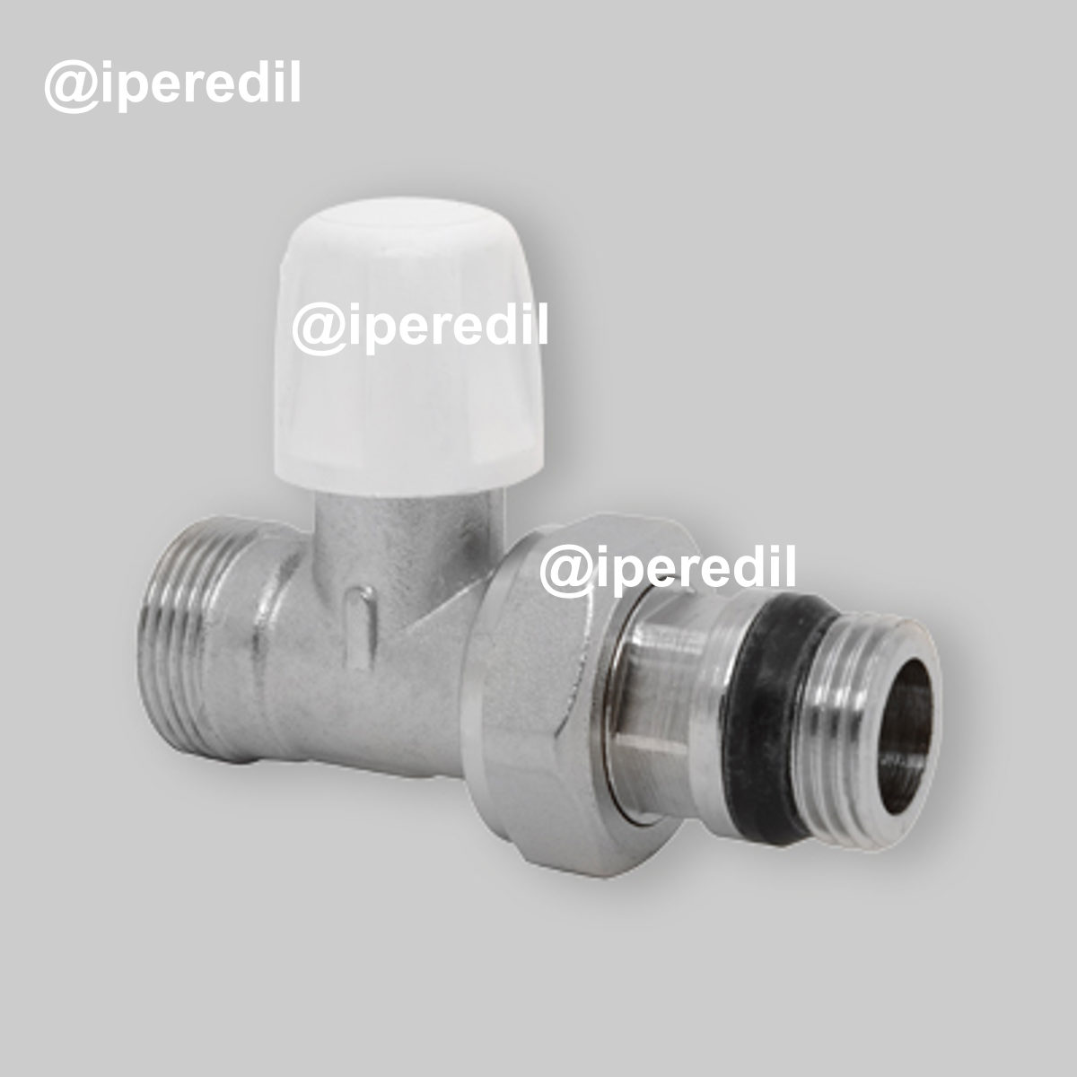 DETENTORE DIRITTO ATTACCO PER TUBO RAME, MULTISTRATO E PE-X "DALIA" ICMA 3/8" x 1/2"