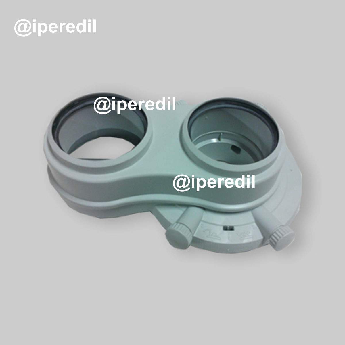 SDOPPIATORE A BAIONETTA "ecoBLOCK" PER CALDAIE VAILLANT Ø80/80 mm