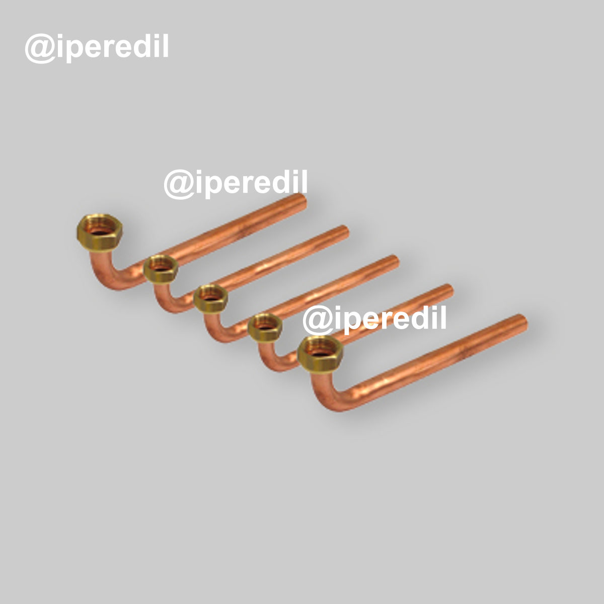 KIT ALLACCIO IDRAULICO PER CALDAIA A CONDENSAZIONE FERROLI 5 Tubi