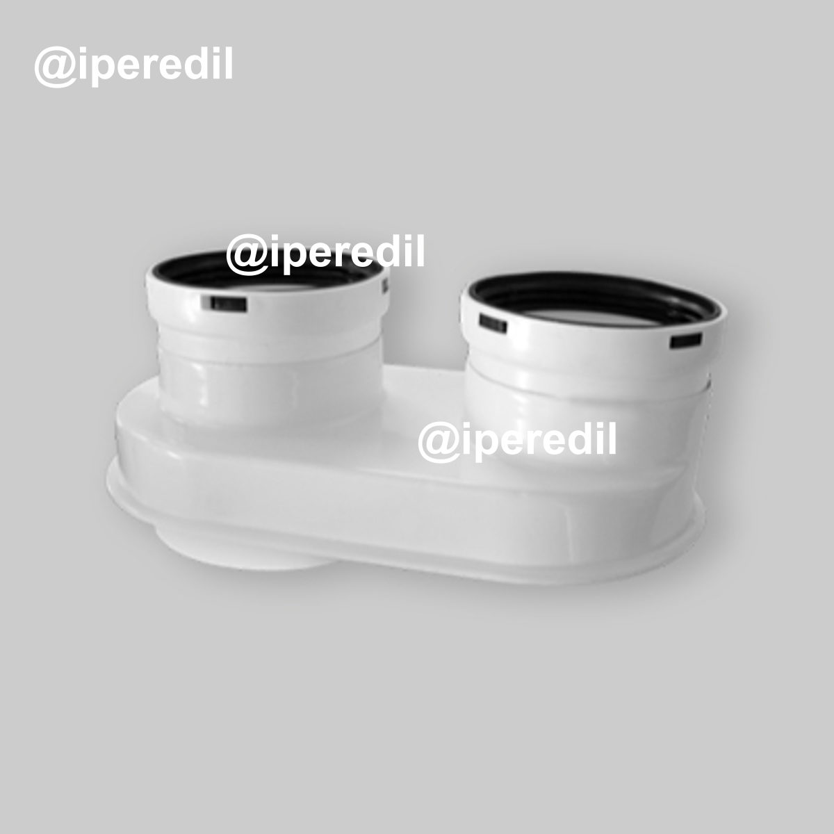 SDOPPIATORE PER CALDAIA BAXI Ø80/80 mm