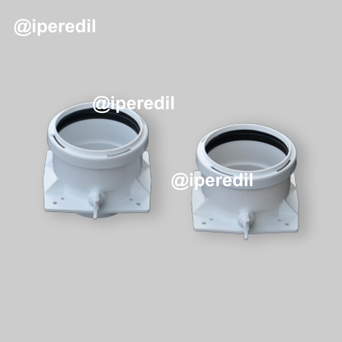 SDOPPIATORE PER CALDAIA FERROLI Ø80/80 mm