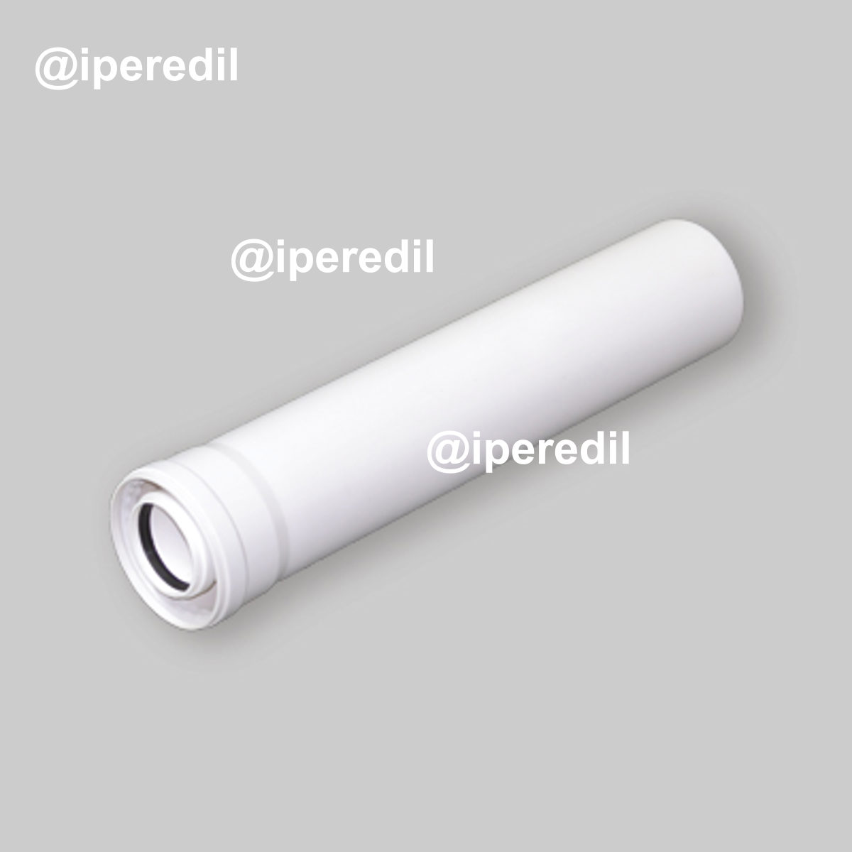 TUBO COASSIALE Ø60/100 IN PPs PER CALDAIA A CONDENSAZIONE 25 cm