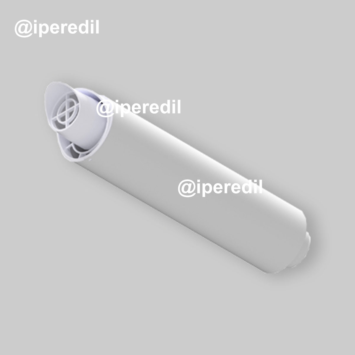 TUBO COASSIALE Ø60/100 IN PPs CON TERMINALE PER CALDAIA A CONDENSAZIONE 100 cm