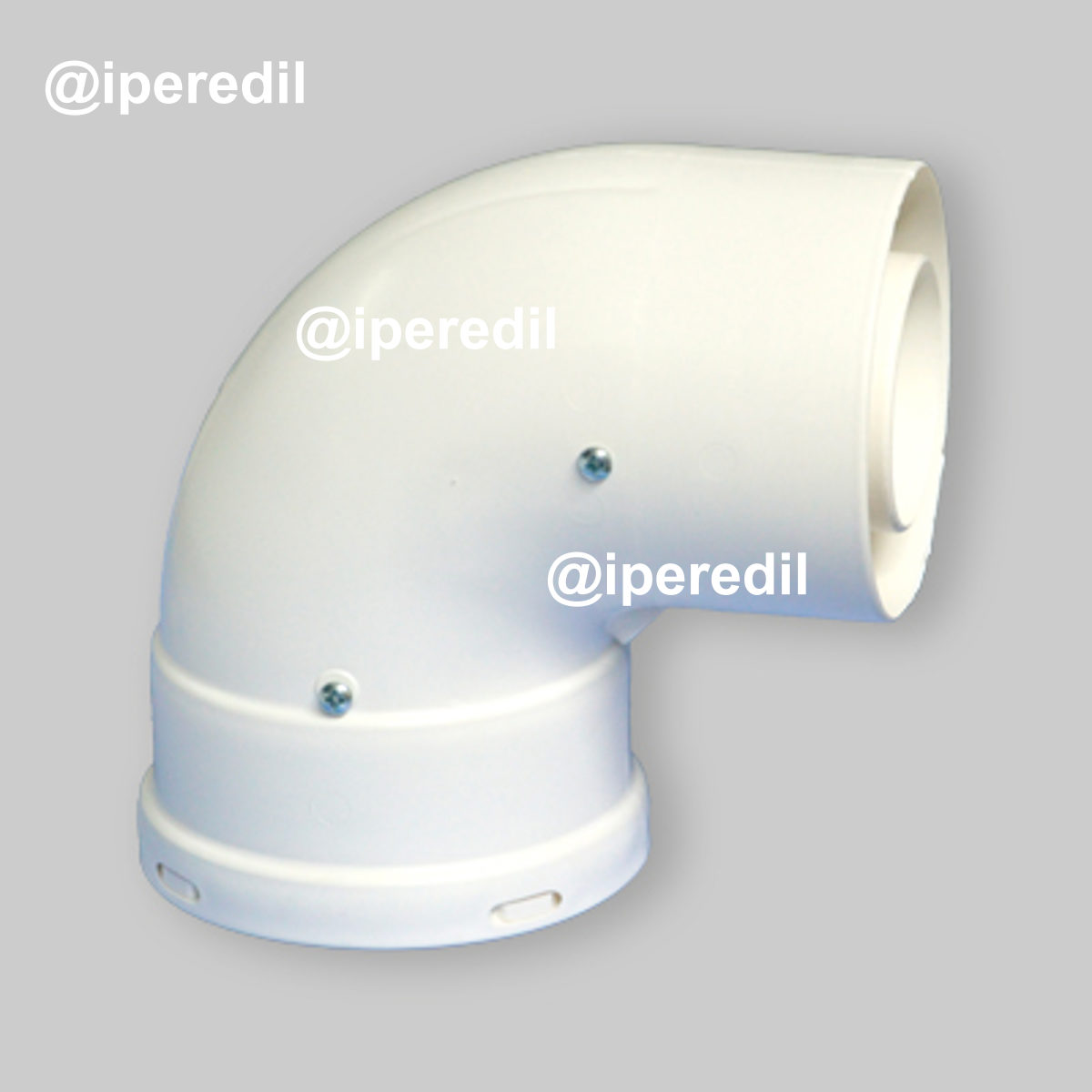 CURVA COASSIALE A 90° PER CALDAIA A CONDENSAZIONE Ø60/100