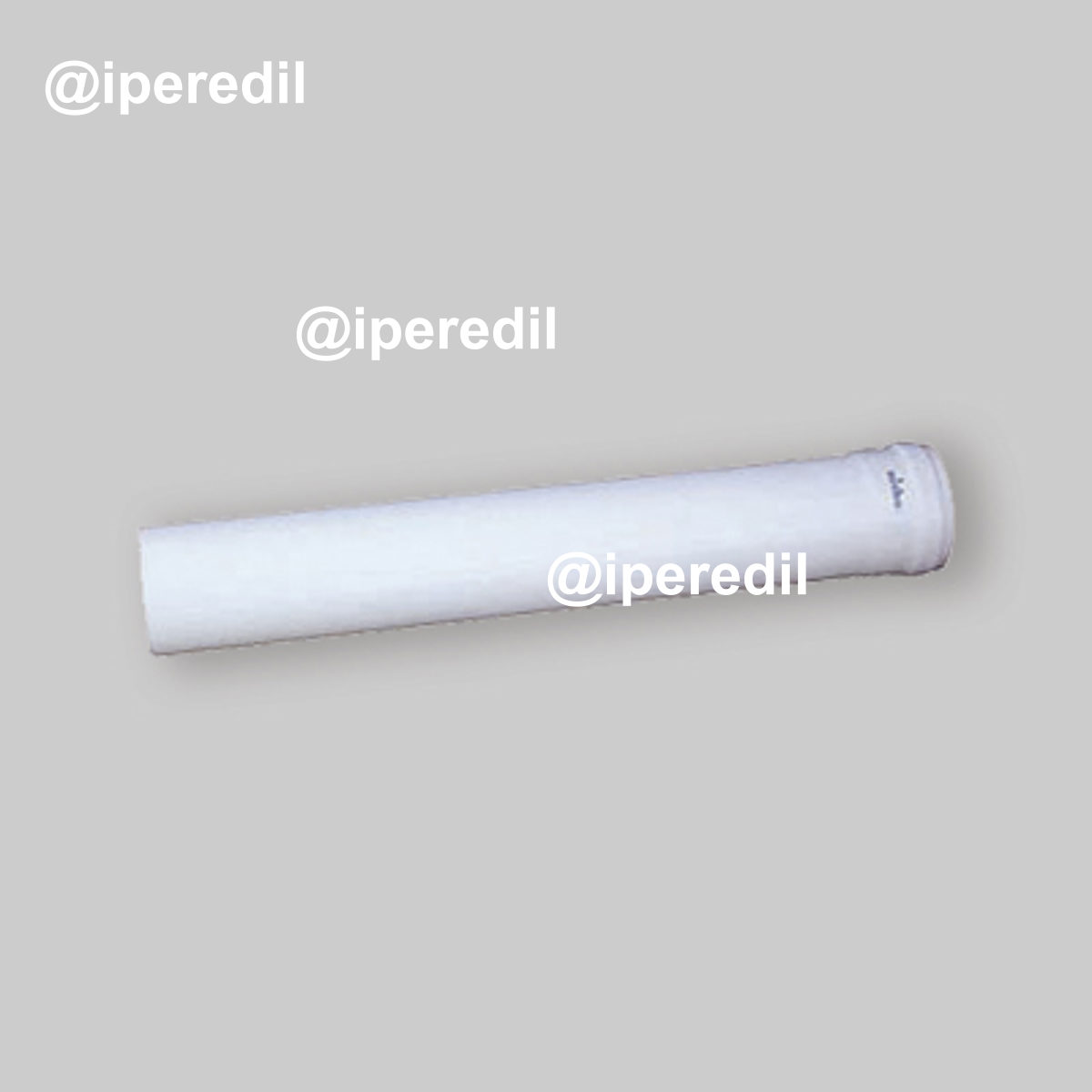 TUBO DI SCARICO FUMI M/F IN ALLUMINIO Ø80 x 2000 mm