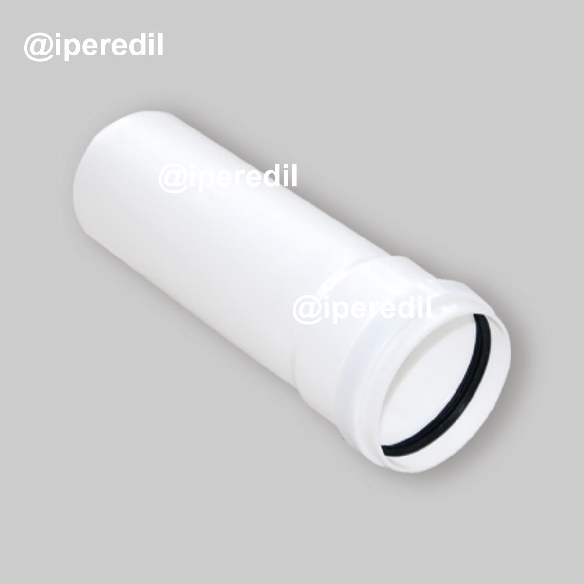 TUBO MONOPARETE IN PPs PER SISTEMA A CONDENSAZIONE SDOPPIATO Ø80 x 250 mm