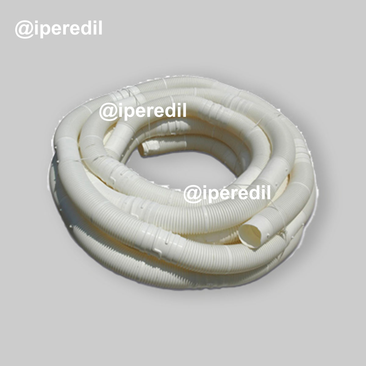 TUBO FLESSIBILE M/F IN PPs CON INNESTO A BICCHIERE ANTISFILAMENTO Ø80 mm