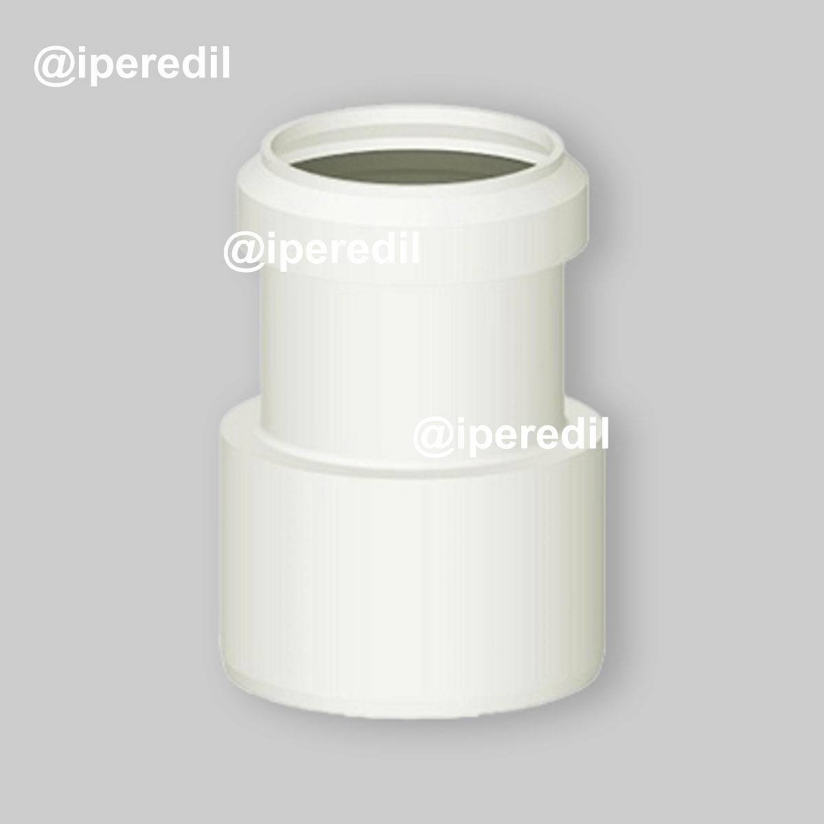 RIDUZIONE IN PPs PER SISTEMA A CONDENSAZIONE SDOPPIATO Ø80 M x Ø60 F