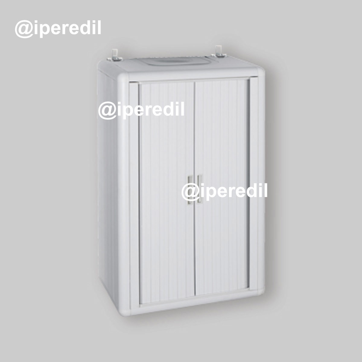 MOBILE COPRICALDAIA IN PVC "HIMALAYA" GRIGIO H.980 x L.585 x P.385 mm