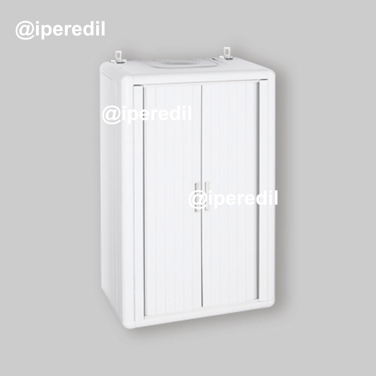 MOBILE COPRICALDAIA IN PVC "HIMALAYA" BIANCO H.980 x L.585 x P.385 mm