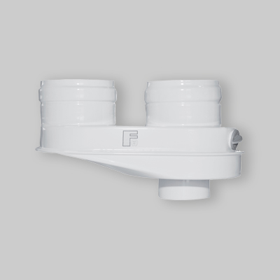 SDOPPIATORE PER SCALDABAGNO FERROLI Ø 80/80