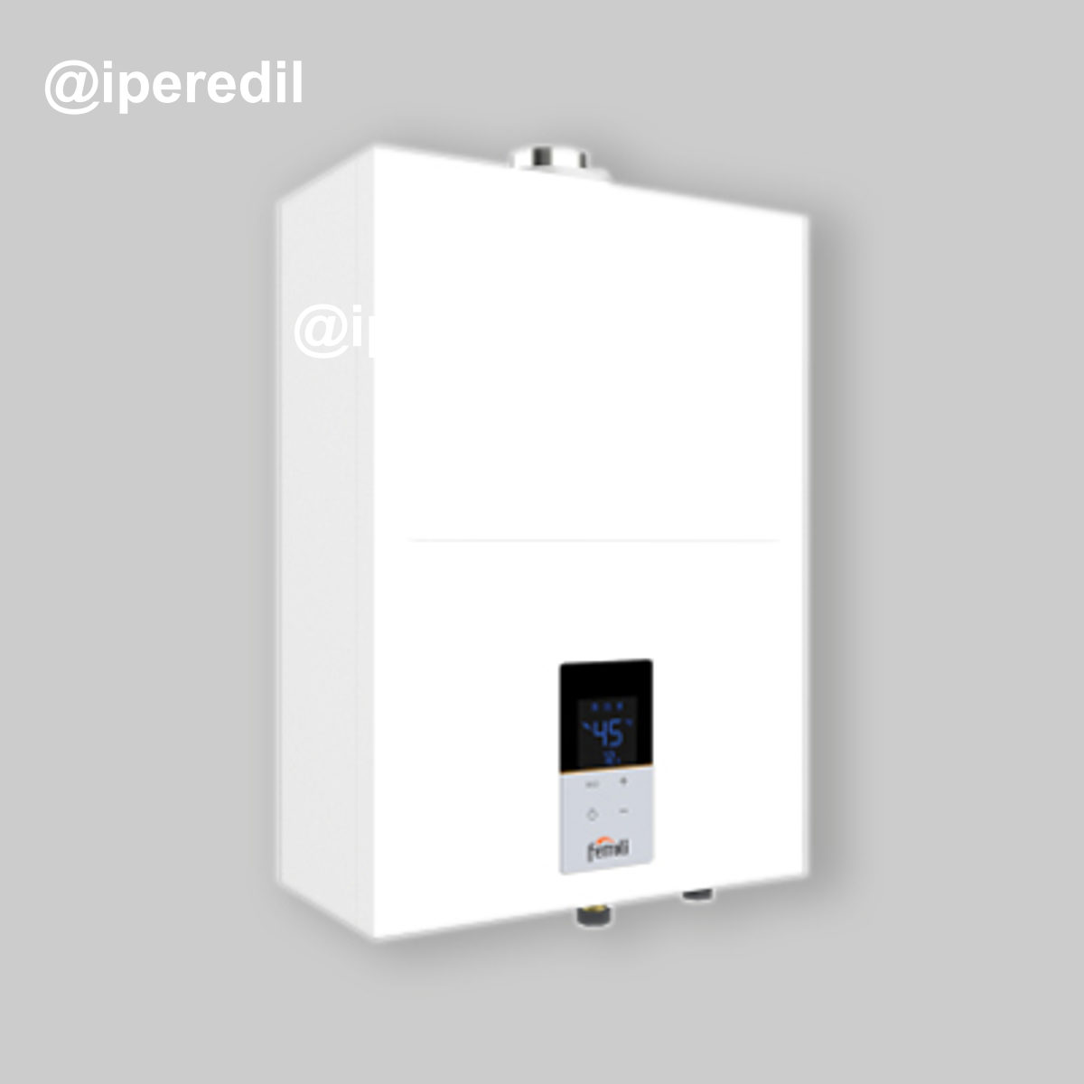 SCALDABAGNO A GAS CAMERA STAGNA "KONA" Low NOx 17 Lt. - GPL