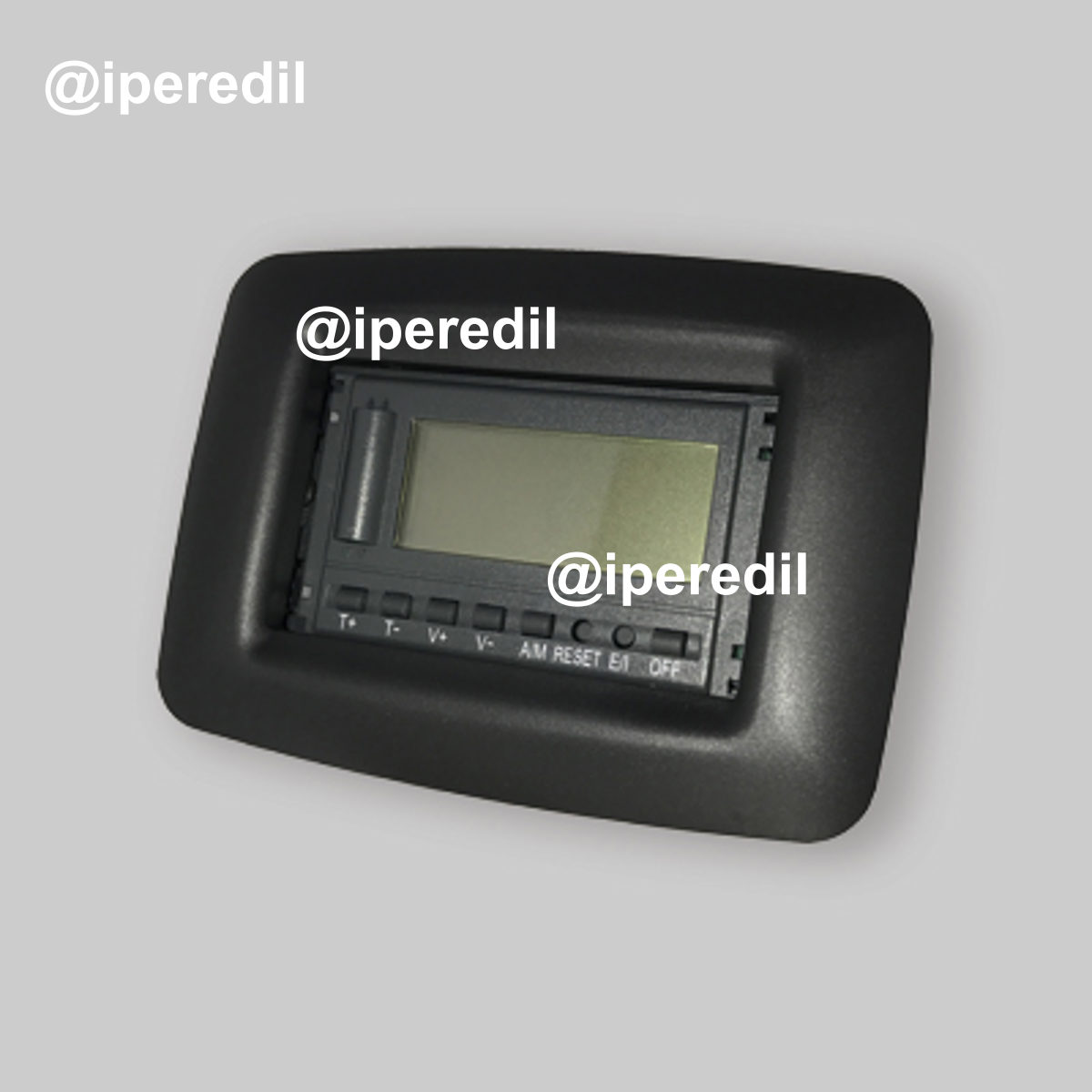 TERMOSTATO ELETTRONICO PER VENTILCONVETTORE INCASSO "VCE" Display Lcd - 503FA