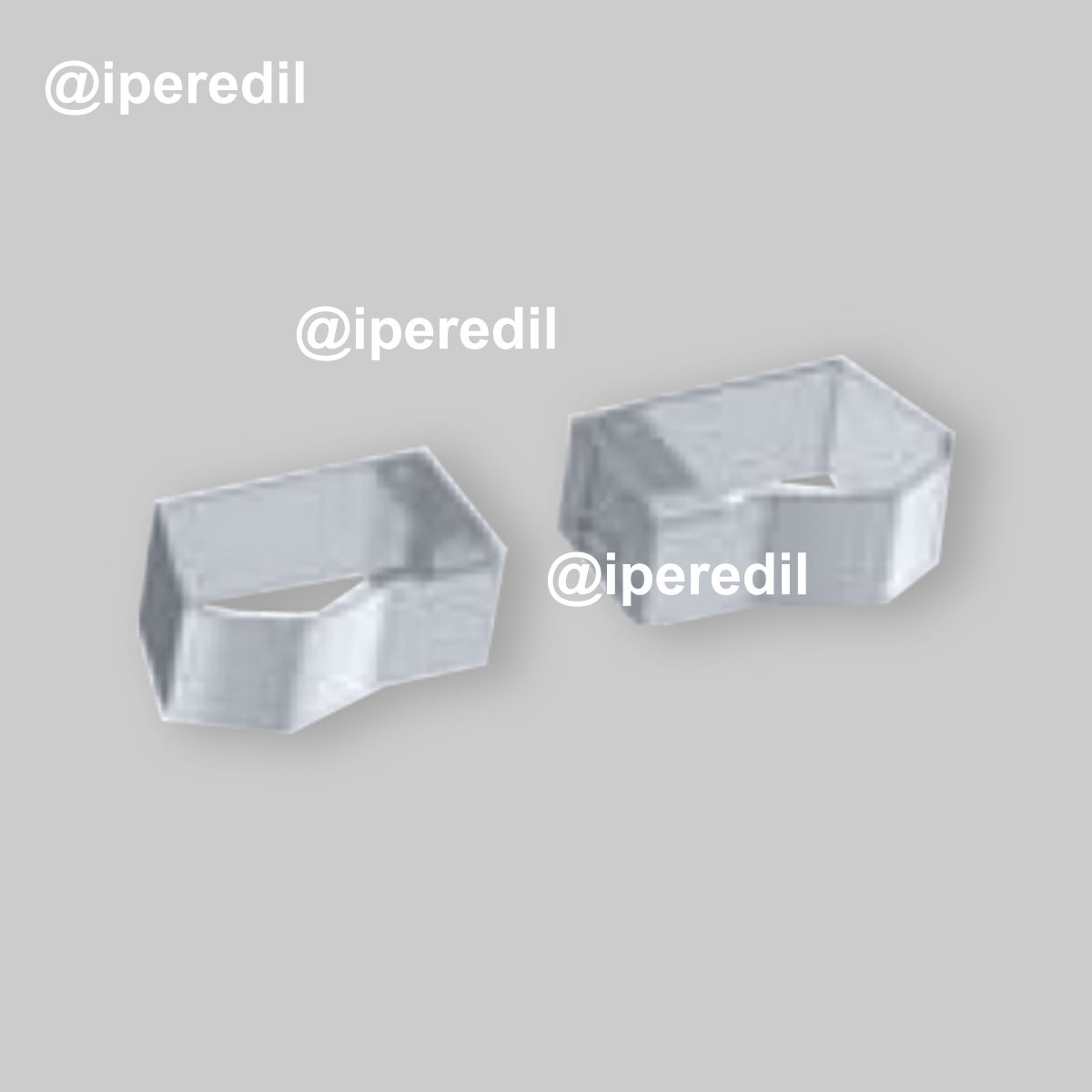 COPPIA PIEDINI ESTETICI PER VENTILCONVETTORE "SL AIR" ULTRASLIM Bianco