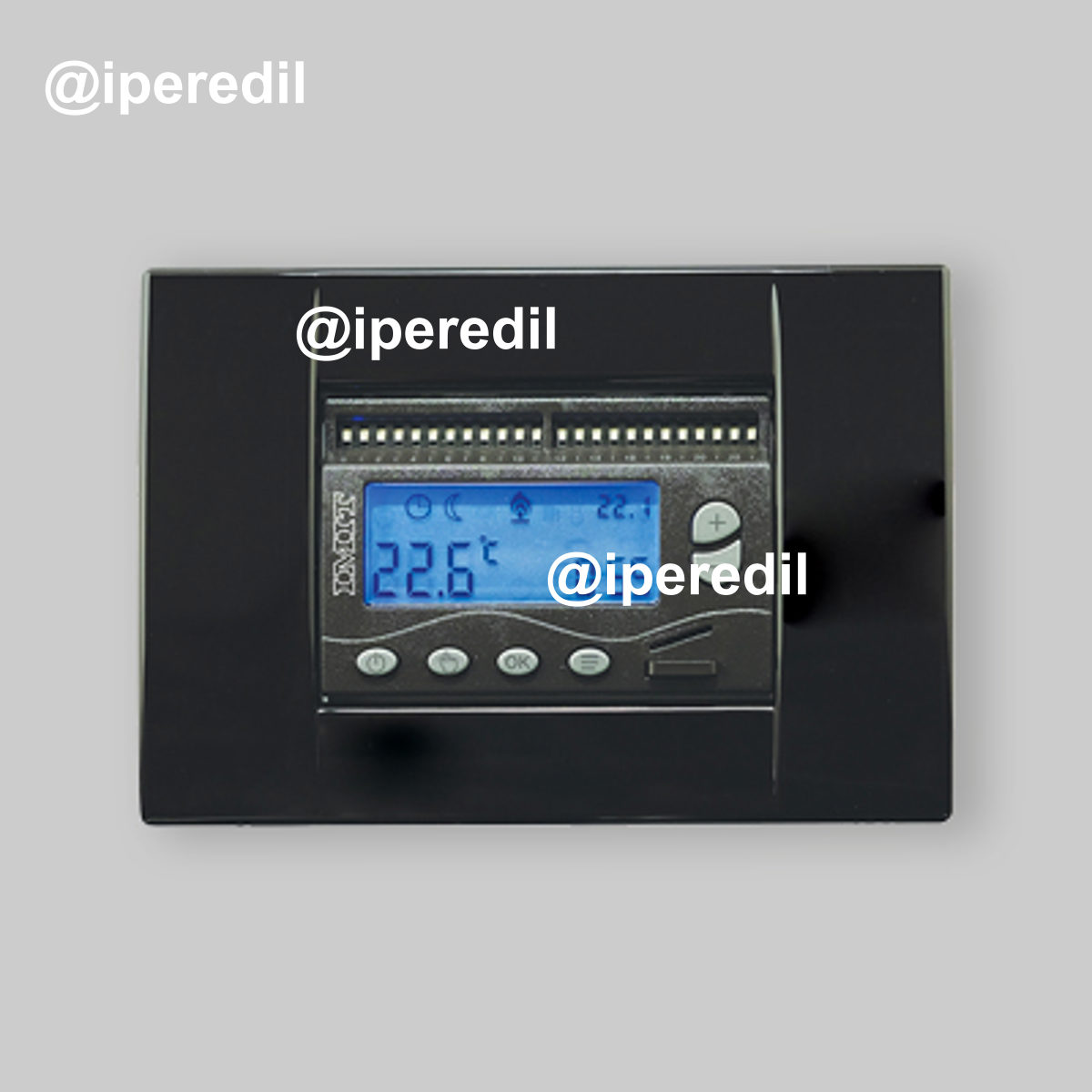 CRONOTERMOSTATO AD INCASSO "DUO/503S" Progr. Giornaliera