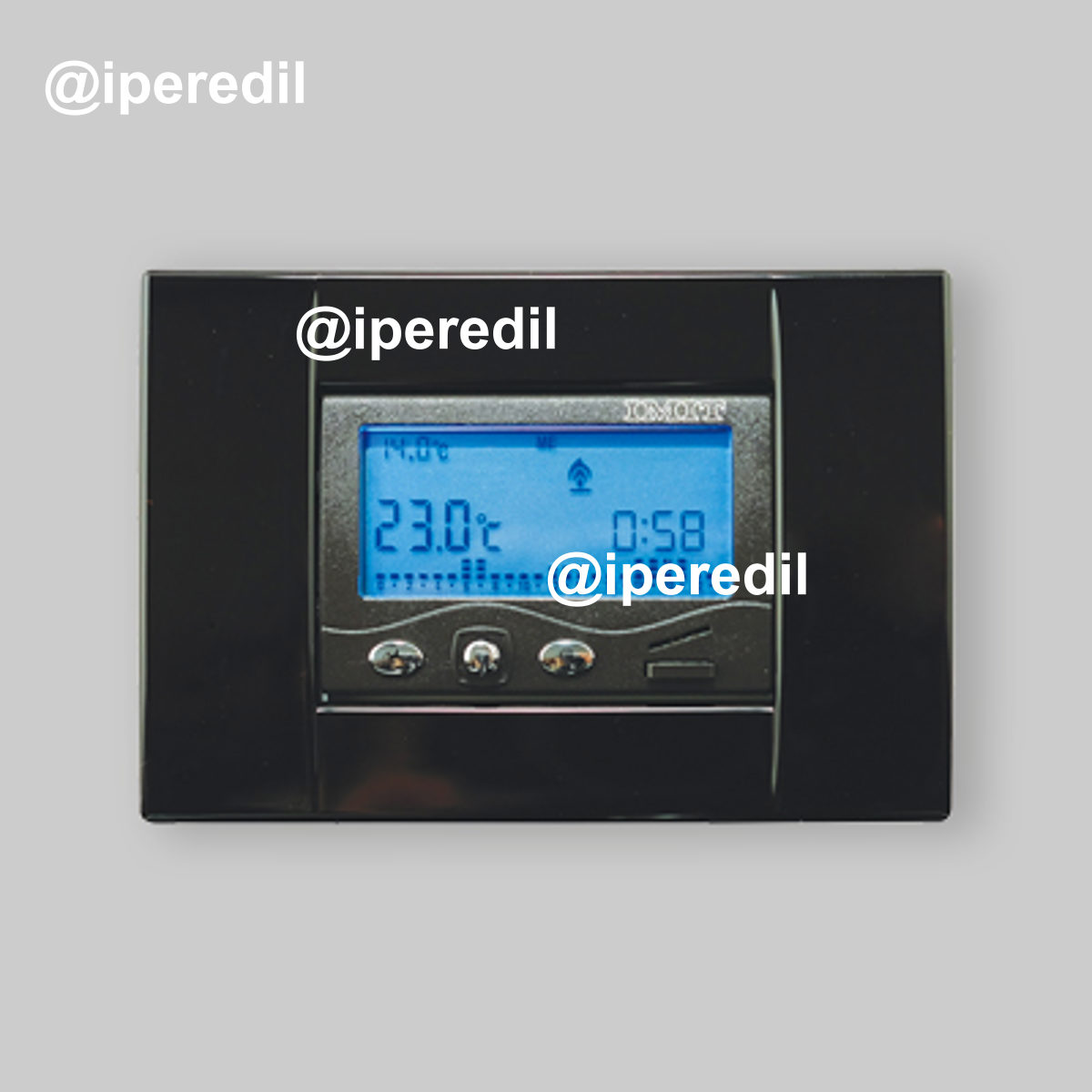 CRONOTERMOSTATO AD INCASSO "CRD/503S" Progr. Settimanale