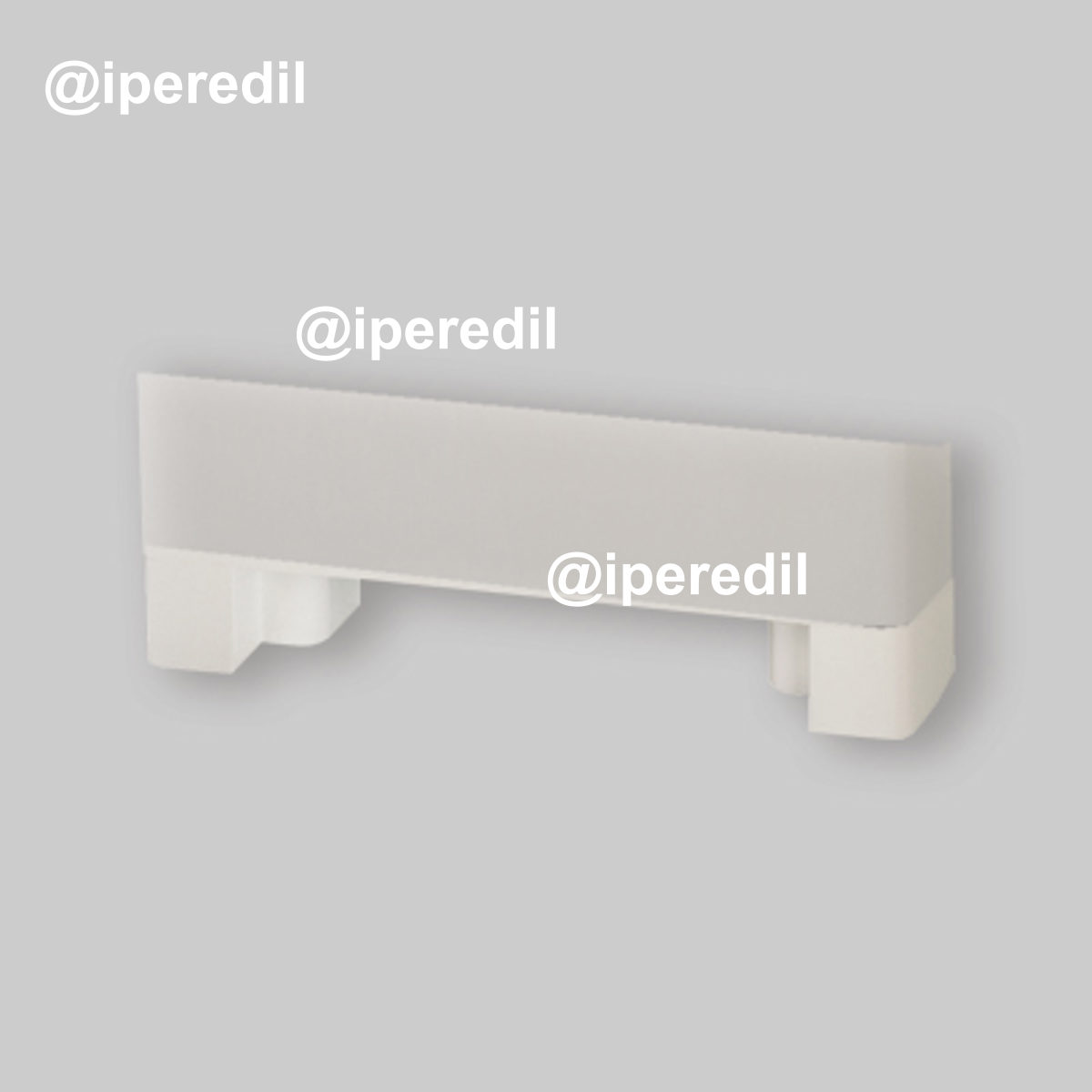 COPPIA DI PIEDINI PER VENTILCONVETTORE "VCE X0" Bianco