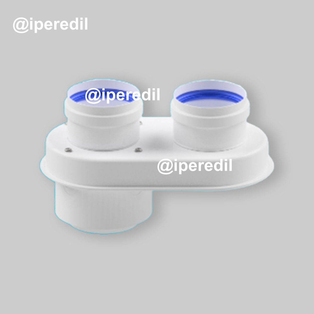 SDOPPIATORE MONOBLOCCO PER SCALDINO EUROLINE THERMEX Ø80 FF