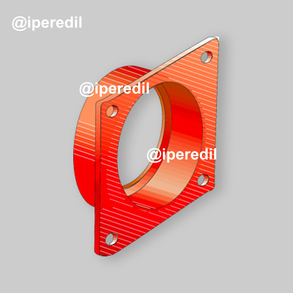 GUARNIZIONE RIDUZIONE/CURVA TUBI PER "GAZELLE EVO" Ø35 mm - 20851902
