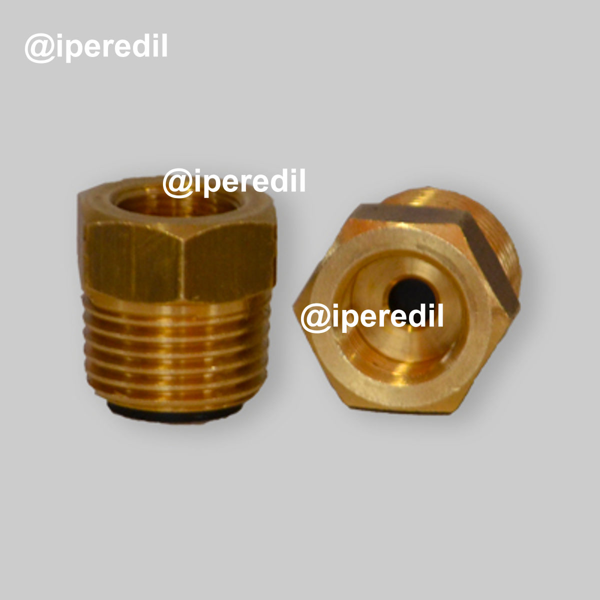 VALVOLINA DI RITEGNO PER TERMOMANOMETRO CAPILARRE Ø14 x 1" x 1/2"