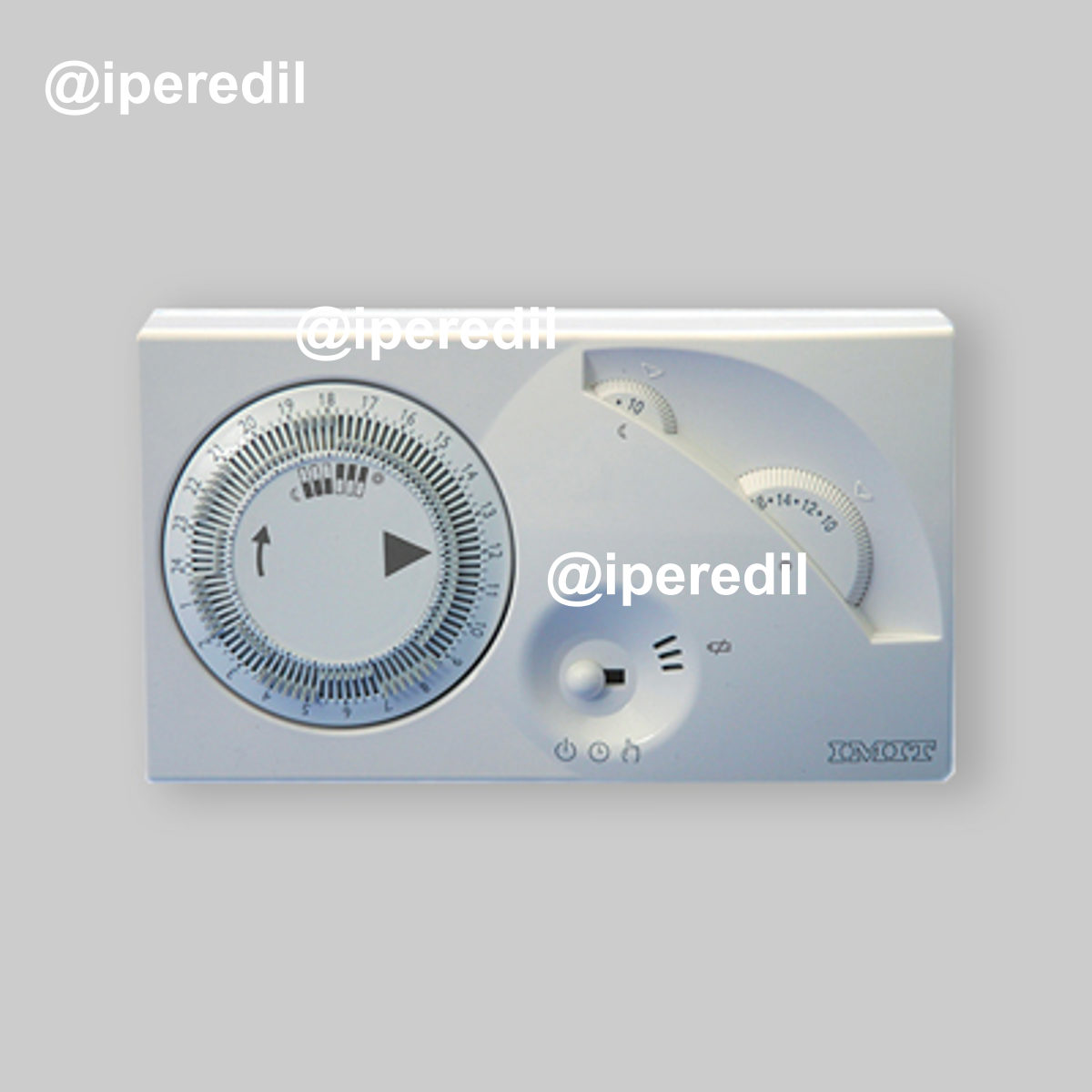 CRONOTERMOSTATO ELETTRONICO "CHRONOMIX-S" Progr. Giornaliera