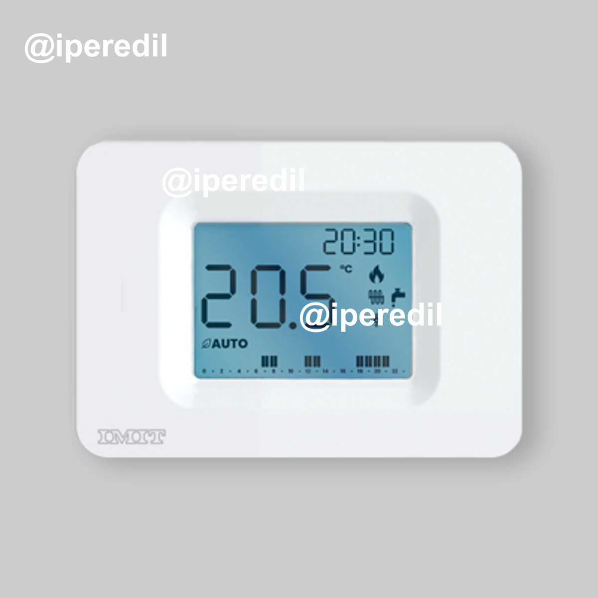 CRONOTERMOSTATO "ORION DAY" A PARETE Giornaliero