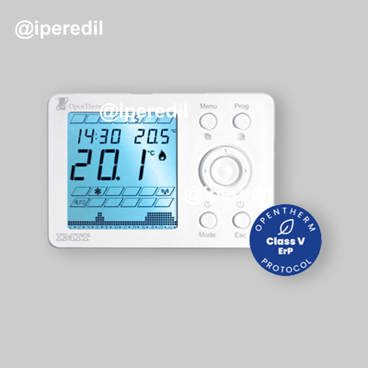 CRONOTERMOSTATO ELETTRONICO "TECHNO WPT OT" Progr. Settimanale