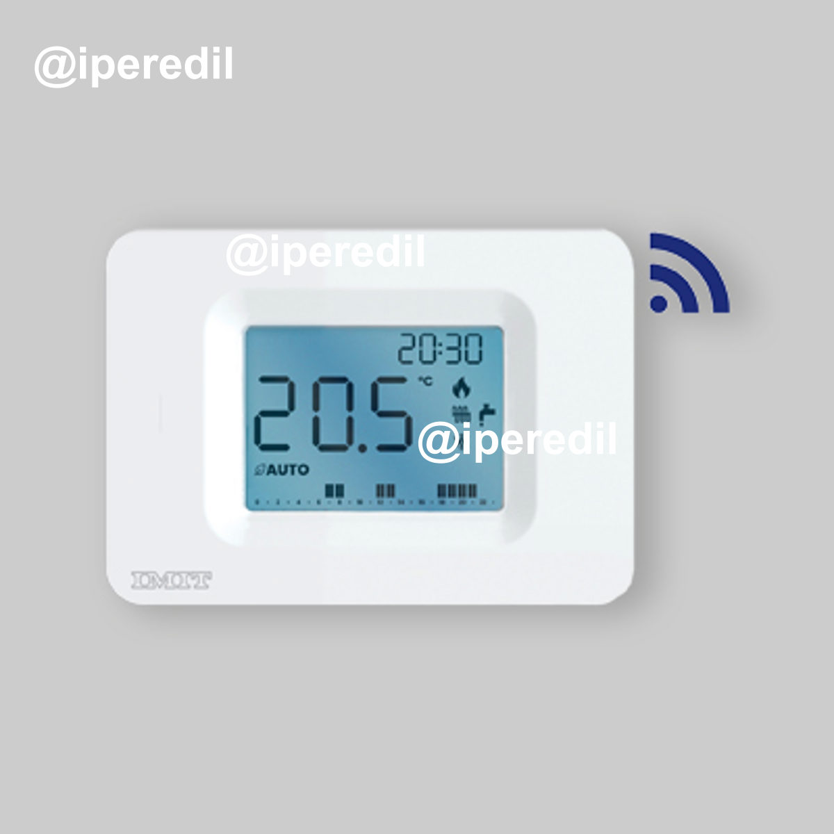 CRONOTERMOSTATO "ORION DAY" RADIO A PARETE Giornaliero - 868,2 Mhz