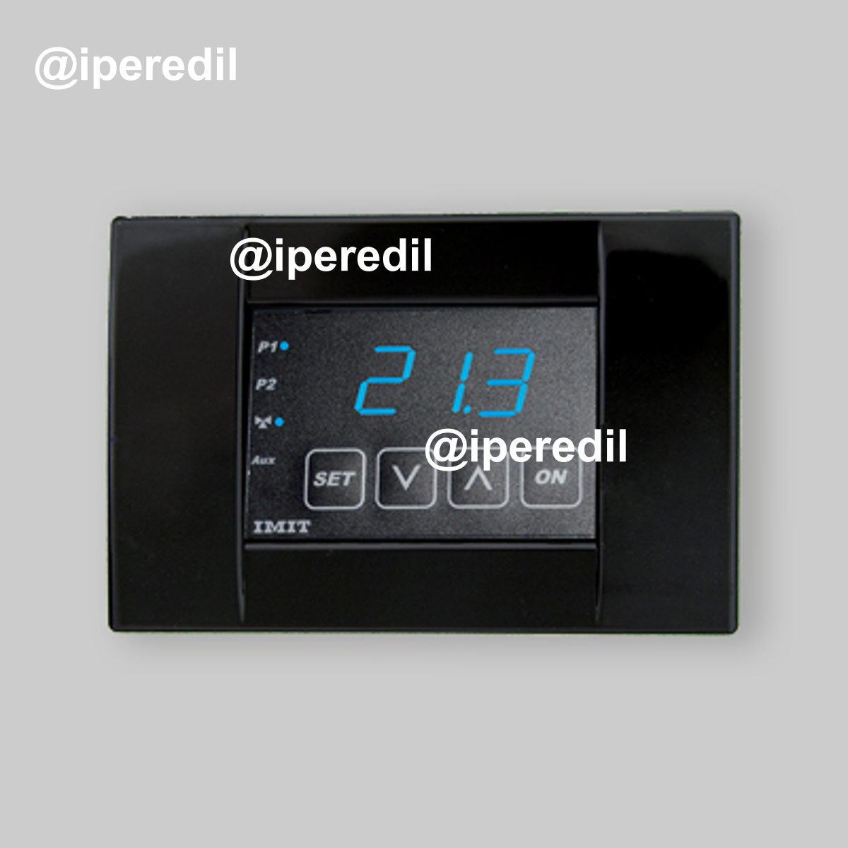 REGOLATORE ELETTRONICO "FIRE WATER HID" A INCASSO PER TERMOCAMINI Nero