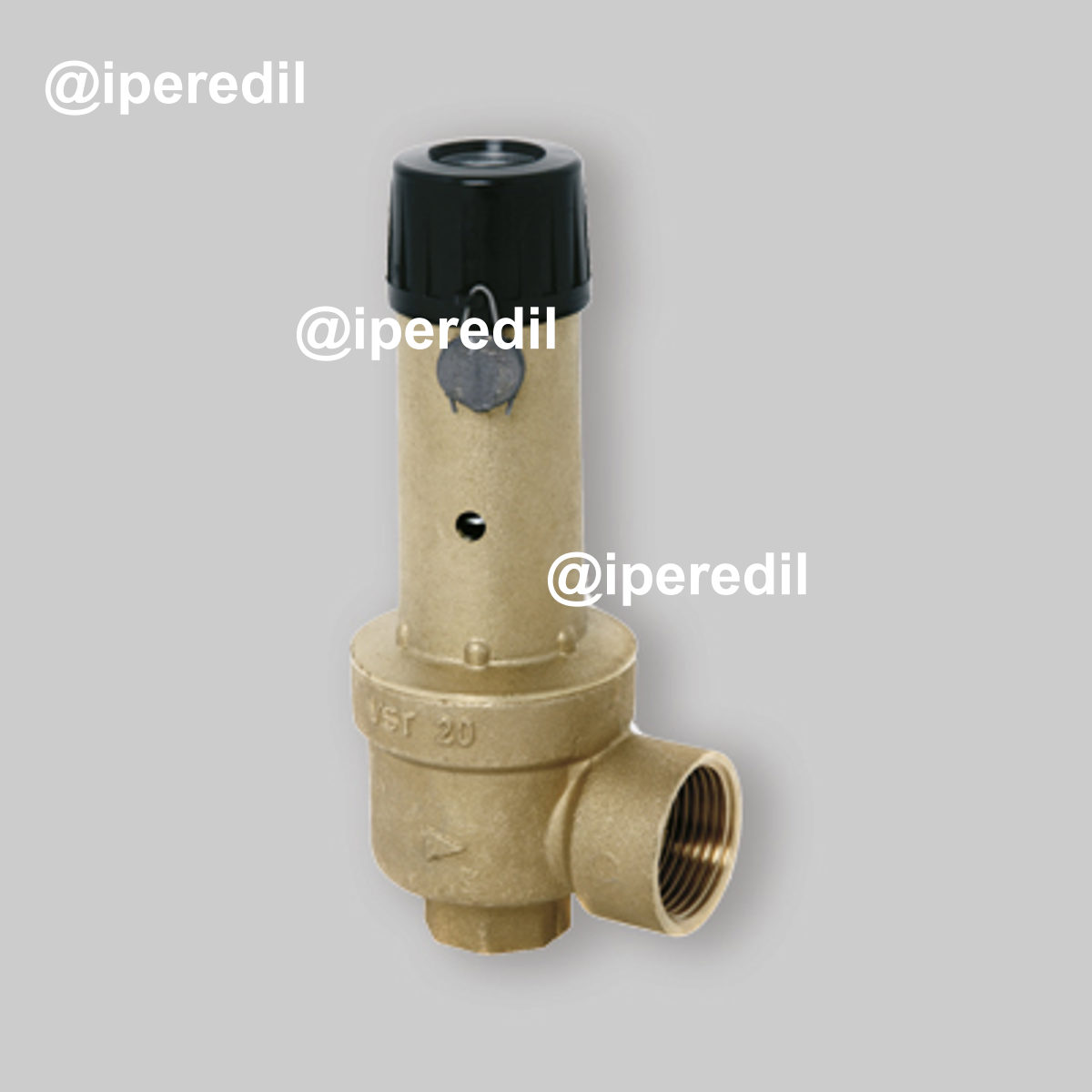 VALVOLA DI SICUREZZA QUALIFICATA E TARATA INAIL (EX ISPESL) 1/2"x3/4"- 6 Bar - 20866204