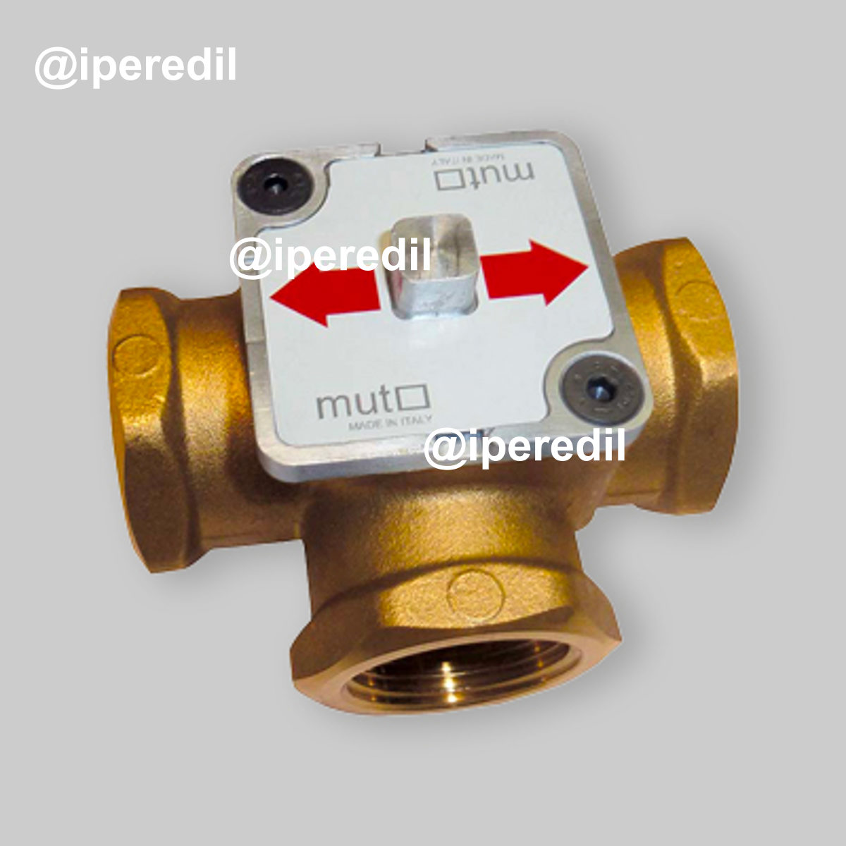 VALVOLA TERMOSTATICA DEVIATRICE 1" Taratura 55° F