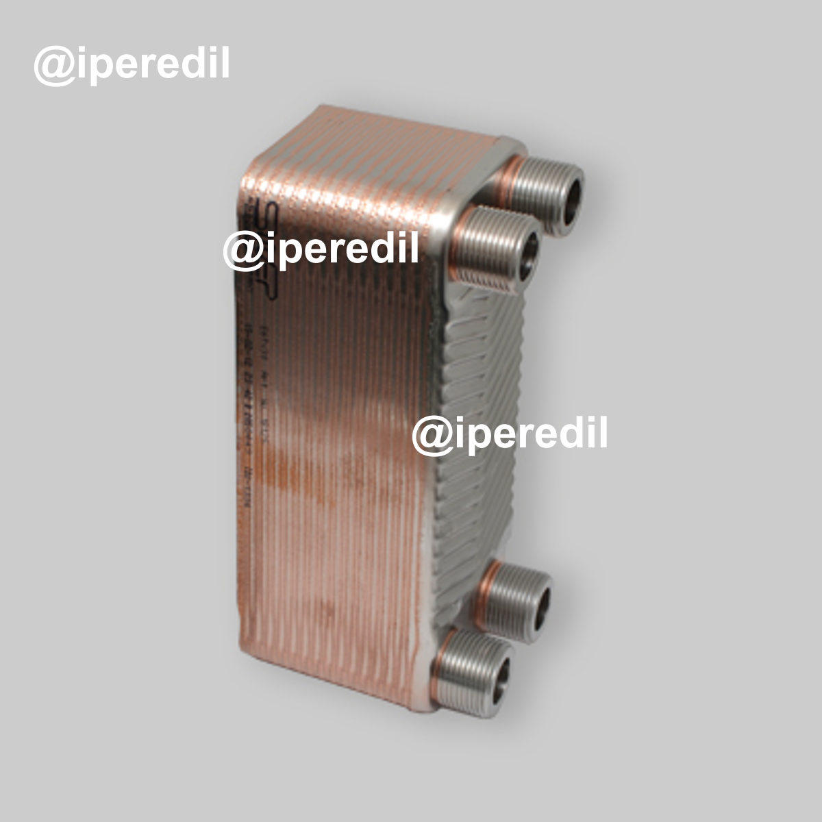 SCAMBIATORE DI CALORE A PIASTRE TMS 30 piastre 45 KW 3/4"-3/4"