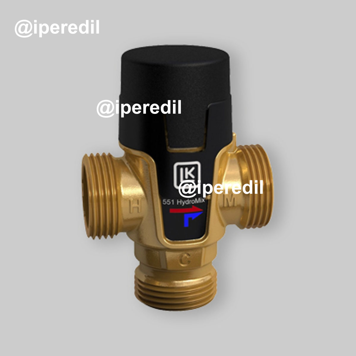 MISCELATORE TERMOSTATICO MODELLO LK551 1"