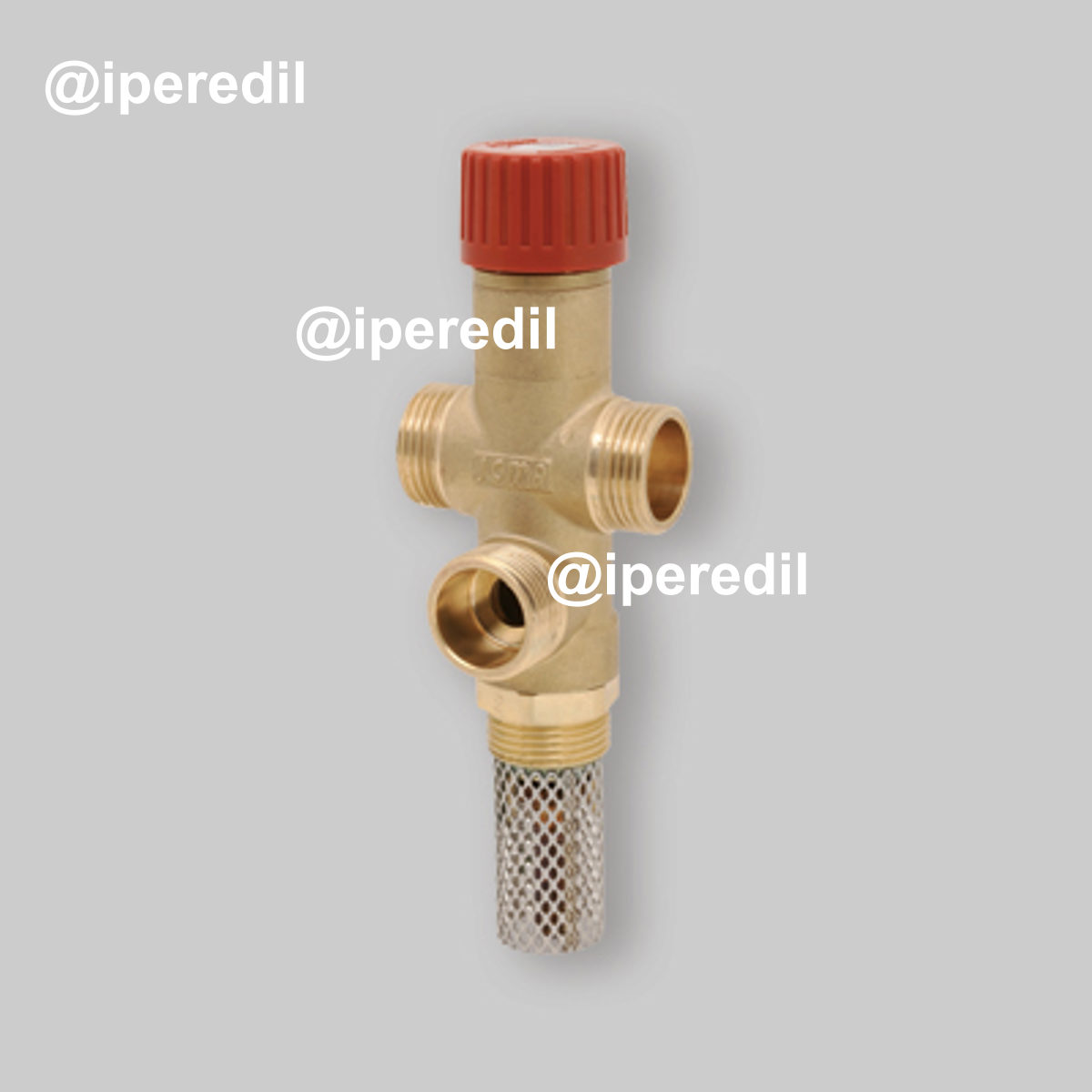 VALVOLA DI SCARICO TERMICO CON REINTEGRO Attacchi 3/4" Taratura 95°