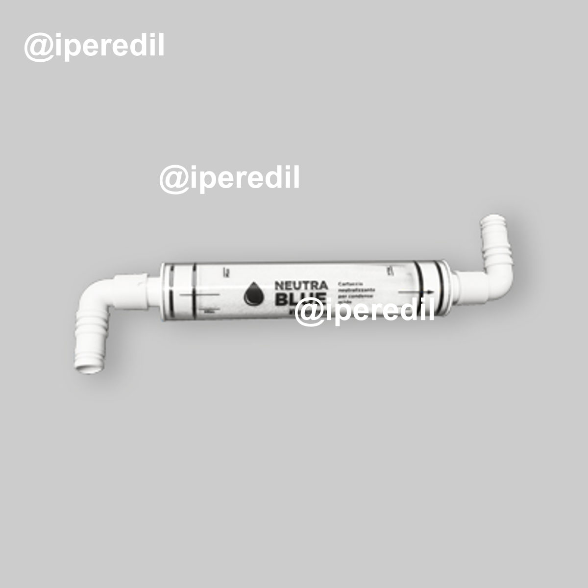 CARTUCCIA DI NEUTRALIZZAZIONE L 290 - H 100 - Ø 38