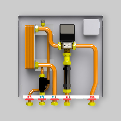 MODULO DI INTERFACCIA TERMOPRODOTTO/ACS CON GESTIONE RISCALDAMENTO KIT MX 120/1 MINI - - 208752ZZ